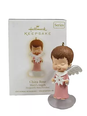 Hallmark Ornament  Mary's Angels #22 China Rose 2009. • $16.50