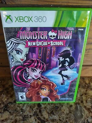 Monster High: New Ghoul In School (Xbox 360 2015)  Free Shipping  • $19.98