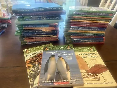 Magic Tree House Books Lot Merlin Research Guide 2-4  6-36 38-40 45 • $55