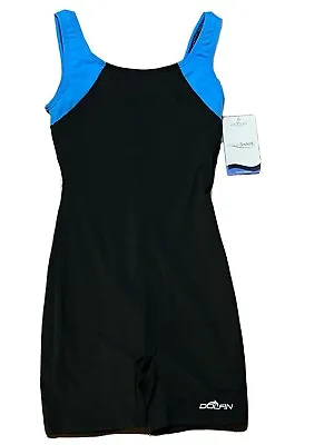 $19.49 • Buy Dolfin Women's AquaShape Color Block Unitard Swimsuit Size 32/6