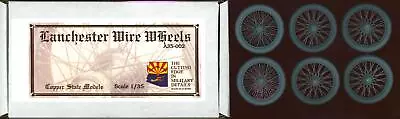 Copper State Models 1/35 LANCHESTER WIRE WHEELS Resin Set • $29.99