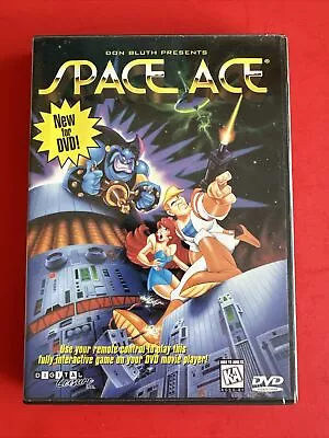 Space Ace DVD Game Disc And Manual Complete In Box CIB Rare Don Bluth • $6