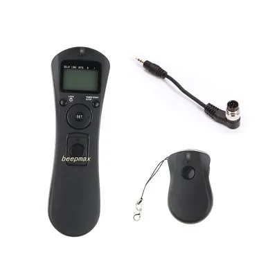 Wireless Remote Control Timer Intervalometer For Nikon D200 D300 D700 D800 D810 • £24.30