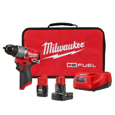 Milwaukee M12 FUEL 1/2  Drill/Driver Kit 3403-22 • $152.49