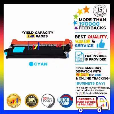 1x NoN-OEM Toner TN-240 TN240 CYAN ONLY For Brother MFC9010 MFC9325 HL3040CN  • $18.80