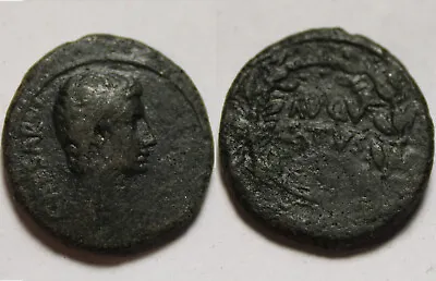 Rare Genuine Ancient Roman Coin Augustus As Of Ephesus Ionia • $295