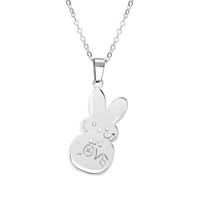£7.99 • Buy Lil Peep Rapper Love Rabbit Chain Necklace Pendant UK