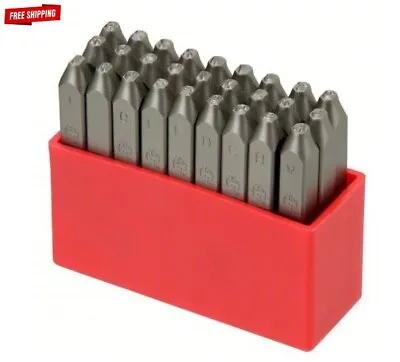 3/32 Letter Steel Stamp Set  27 Piece Gothic • $19.98