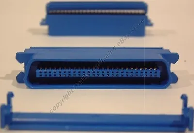 Male CENTRONICS 50pin/wire SCSI Ribbon Cable Crimp IDC End/Connector PC/MAC/SUN • $5.99