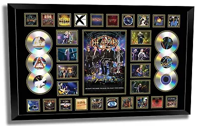 Def Leppard 2018 Hysteria Tour Signed Limited Edition Framed Memorabilia • $199.99