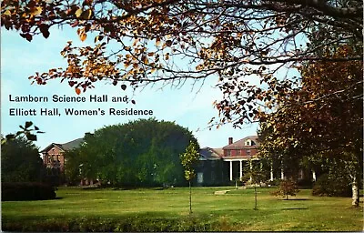 Alliance Ohio OH Mount Union College Lamborn Science Hall Elliott Hall Postcard • $8.99