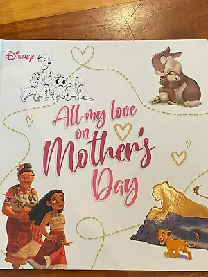 Disney - All My Love On Mothers Day - Hardcover - Book NEW -------------------- • $14.95