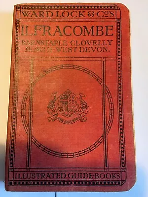 Early Ward Lock Red Guide 10th  Edition With Fold Out Maps Of Ilfracombe (ID:002 • £2.99