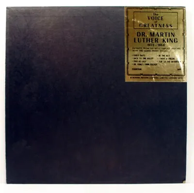 Dr. Martin Luther King The Voice Of Greatness  [Benash LTD 809] • $12