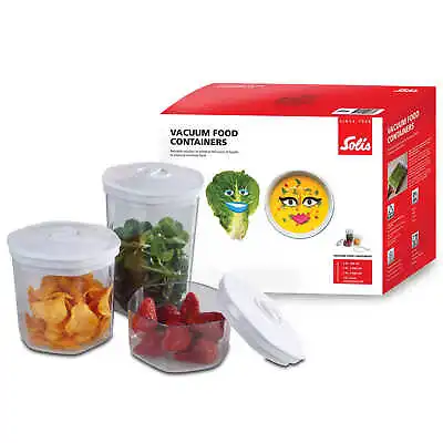 Solis Food Saver Containers • (3pcs) • $54.90
