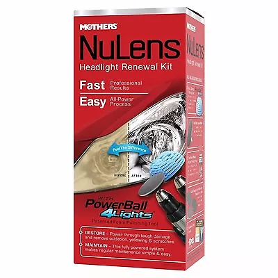 Mothers 07251 NuLens Headlight Restoraton Renewal Kit • $30.15