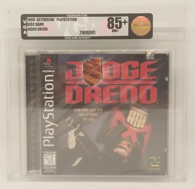 Judge Dredd (Sony PlayStation PS1) New Sealed - VGA Graded 85+ NM+ • $499.95