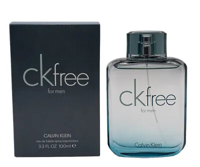CK FREE * Calvin Klein * Cologne For Men * 3.4 Oz * NEW IN BOX • $24.25