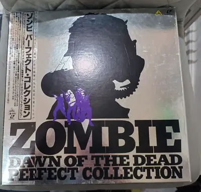 Zombie - Dawn Of The Dead: Perfect Collection Box Set Laserdisc Japan • £95