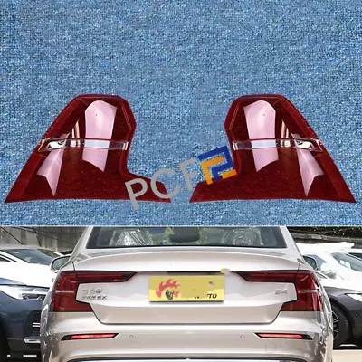 Left+Right Rear Tail Light Brake Light Lens Cover Replace For Volvo S60 2019-24 • $158.75