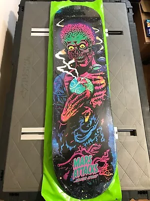 Santa Cruz × Mars Attacks Collection -  Skateboard Deck - Atomic Galaxy  • $125