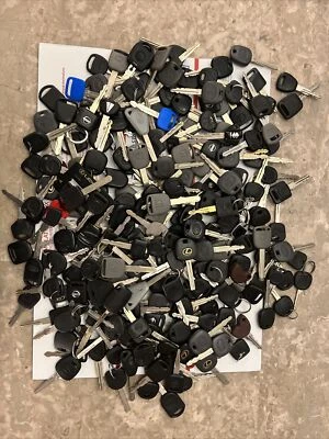 $250 • Buy OEM Locksmith Lot 220+ Used Car Keys Transponder Chip FORD GM TOYOTA HONDA LEXUS
