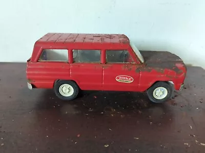 Vintage 1960's Tonka Red Jeep Wagoneer Pressed Steel Toy Truck For Parts/Repair  • $14.99