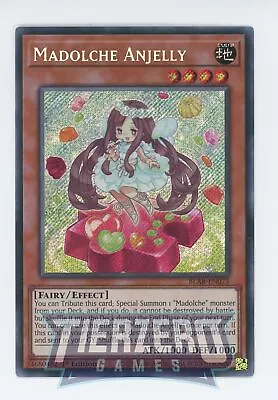 Yugioh Madolche Anjelly BLAR-EN073 Secret Rare 1st Edition NM/LP • £8.95