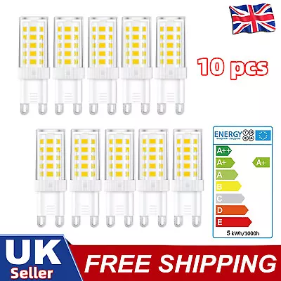 10X G9 LED Bulbs Warm/Cool White 5W=40W G9 Halogen Capsule Light Energy Saving • £10.95