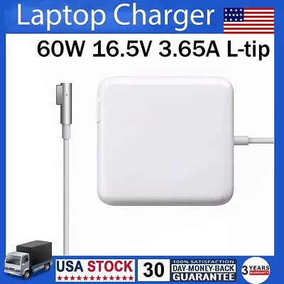 60W 16.5V 3.65A Power Adapter Charger For Apple MacBook Mac A1184 A1181 L-Tip US • $13.88