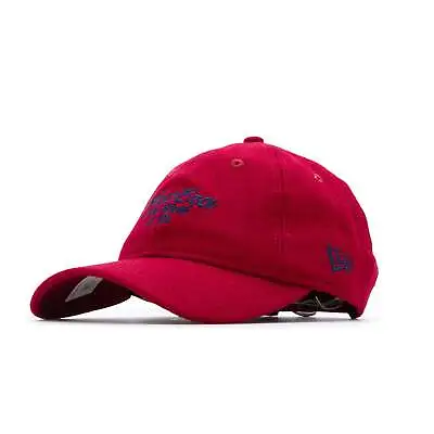 New Era Melton New York 9TWENTY Cap - Red • £18