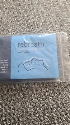 Rebreath Face Shield With Valve For Resucitation  • £2