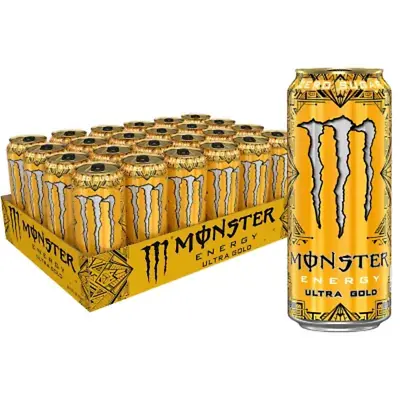 Monster Energy Ultra Gold (16 Fl. Oz. 24 Pk.) - FAST SHIPPING • $44.99