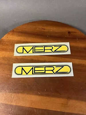 Vintage Jim Merz Original Bicycle Frame Decals. Authentic.  • $65