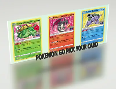 $1.25 • Buy Pokemon TCG - Pokemon Go - PICK YOUR CARD - Complete Your Set