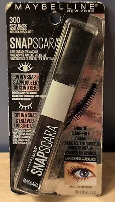 Maybelline New York Snapscara Mascara 300 Pitch Black • $6.95