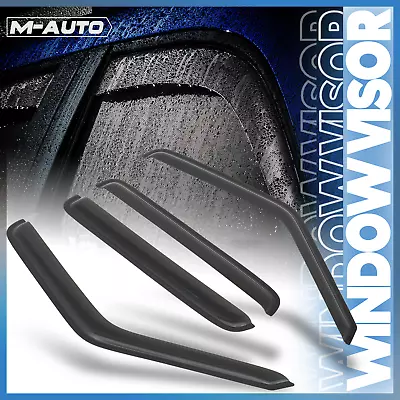 Window Visor Shade Smoke Vent Wind Rain Deflector For 01-04 Chevy/GMC S10/Sonoma • $48.99