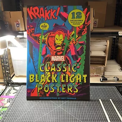 Marvel Classic Black Light Poster Portfolio Volume 1 12 Original *Empty Box* • $27.99