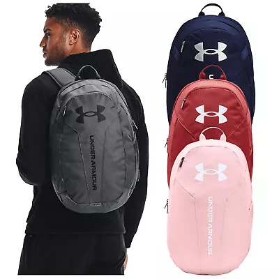 2024 Under Armour Hustle Lite 24L Backpack School Sports Kit Holdall Luggage Bag • £27.95