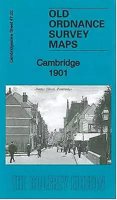 MAP OF Cambridge 1901: Cambridgeshire 47.02A NEW • £5.95