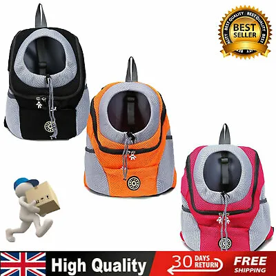 £19.99 • Buy Travel Pet Dog Carrier Puppy Travel Mesh Backpack Front Portable Shoulder Bag VN