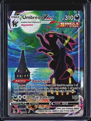 Pokémon TCG Umbreon VMAX Evolving Skies 215/203 Holo Secret Rare - • $763.33