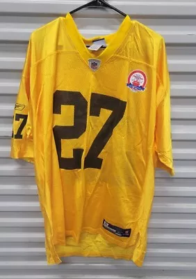 Denver Broncos 27 Knowshon Moreno GOLD AFL NFL 50th Anniversary Jersey • $60