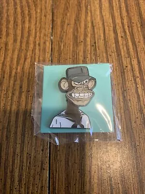 Bored Ape Yacht Club BAYC Bored Ape #492 Enamel Pin BOTTLENECK GALLERY LE / 100 • $24.99