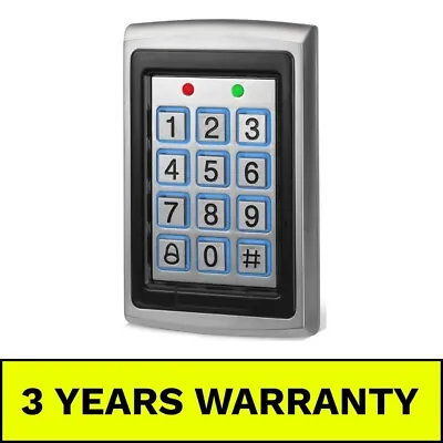 £29.97 • Buy Standalone Access Control Keypad Proximity Door Entry System For RFID Tag NEW