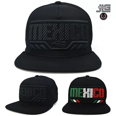 Mexico Eagle New TL Mex Aguila Hecho Snapback Hat Flat Bill Cotton Baseball Cap • $18.99