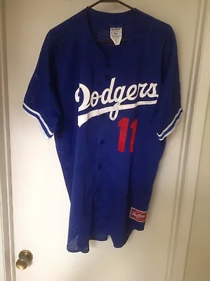 Dodgers Minor League Jersey #11 XL Game Used • $89