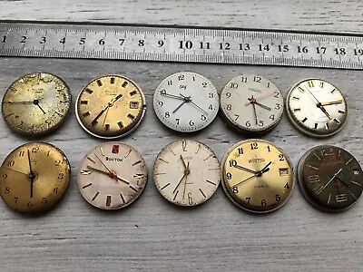 Vintage Mechanical Movements For USSR Watches Not Working#33 • $13.50