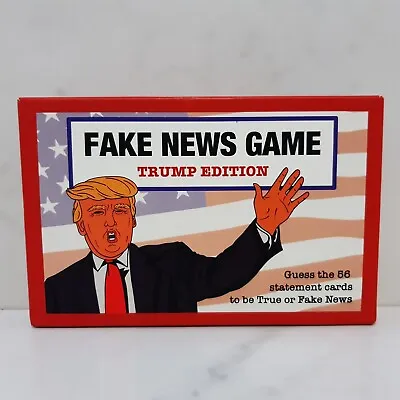 $19.95 • Buy FAKE NEWS Card Game - DONALD TRUMP Edition By Bubblegum Stuff - Multiplayer