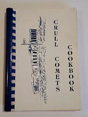 Vintage Crull Comets Cookbook 1984 School Cookbook • $12.70